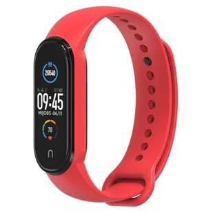 Tech-Protect Opaska do Mi Smart Band 5 Red - Akcesoria do smartwatchy - miniaturka - grafika 1