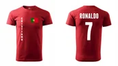 Koszulki sportowe męskie - Koszulka męska PORTUGALIA CRISTIANO RONALDO 7 - miniaturka - grafika 1