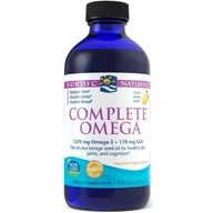 Witaminy i minerały dla sportowców - Nordic Naturals Complete Omega 1270mg Lemon - 237 Ml - miniaturka - grafika 1
