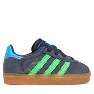 Buty dla chłopców - Sneakersy adidas Gazelle Comfort Closure Elastic Laces IH6476 Szary - miniaturka - grafika 1