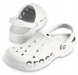 Lekkie Klapki Crocs Baya 10126 Biały Męskie 42,5 - Moda i Uroda OUTLET - miniaturka - grafika 1