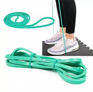 Guma fitness taśma 6,4mm 2-7kg turkusowa - Gumy, taśmy, ekspandery - miniaturka - grafika 1