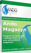 Programy finansowe i kadrowe - Program do obsługi magazynu i fakturowania ANDO Magazyn ESD - wersja elektroniczna - miniaturka - grafika 1