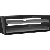 Szafki łazienkowe - Mexen Box-A korpus szafki podumywalkowej 140 cm, 2 szuflady, czarny połysk - 91AX0-1400-470-2-70 - miniaturka - grafika 1