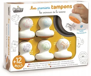 Stempelki dla rocznego dziecka Sawanna Crea Lign' - Zabawki kreatywne - miniaturka - grafika 1