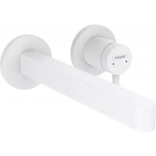 Hansgrohe 76050700 Finoris Jednouchwytowa bateria umywalkowa $222cienna do monta$223u podtynkowego z wylewk$224 22,5 cm bia$225y matowy - Baterie umywalkowe - miniaturka - grafika 1