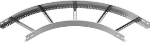 Łuk drabinki 90° LDC300H50 N, grubość blachy 2,0mm - Inne akcesoria elektryczne - miniaturka - grafika 1