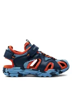 Buty dla chłopców - Geox Sandały J Borealis Boy J450RC 014BU C0573 S Niebieski - miniaturka - grafika 1