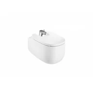 Bidety - Roca A3570B6S00 BEYOND Bidet podwieszany 580MM z otworami pod pokryw$583 bidetow$584 Supraglaze$585 - miniaturka - grafika 1