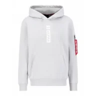 Odzież taktyczna i umundurowanie - Bluza z kapturem Alpha Industries Alpha PP 146338 666 - Pastel Grey XXL - miniaturka - grafika 1