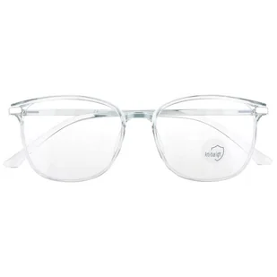 Okulary Nerd do komputera z filtrem BLUE Light zerówki 2589-2 - Okulary korekcyjne, oprawki, szkła - miniaturka - grafika 1