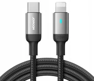 Kable komputerowe i do monitorów - Joyroom kabel USB C - Lightning 20W A10 Series 2 m czarny (S-CL020A10) - miniaturka - grafika 1