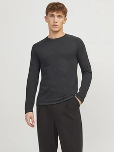 Jack & Jones Sweter "Hill" w kolorze antracytowym - Swetry męskie - miniaturka - grafika 1