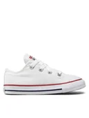 Buty dla dziewczynek - Converse Trampki C/T A/S OX 7J256C Biały - miniaturka - grafika 1