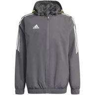 Kurtki męskie - Kurtka Męska Adidas Condivo 20 All-Weather Jacket Grafitowa Hd2293-M - miniaturka - grafika 1