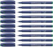 Długopisy - Schneider Topball 847 długopis kulkowy - zielony (opakowanie 10 szt.) - miniaturka - grafika 1