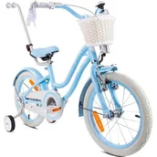 Rowery - Rower SUN BABY Heart bike 16 cali dla dziewczynki Błękitny - miniaturka - grafika 1