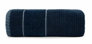Ręcznik Teo 100x150 niebieski 470 g/m2 frotte - Ręczniki - miniaturka - grafika 1