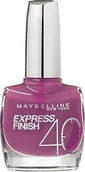 Lakiery do paznokci - Maybelline  Maybelline, Express Finish 40 Seconds, Nail Polish, Nr. 220, Vintage Mauve, 10 ml For Women - miniaturka - grafika 1