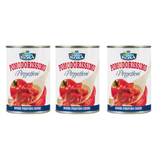 Włoskie pomidory krojone - Santa Rosa trójpak - Koncentraty warzywne, przeciery - miniaturka - grafika 1