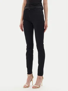 Guess Jeansy W4BA34 D4PZ1 Czarny Skinny Fit - Spodnie damskie - miniaturka - grafika 1