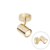 Lampy ścienne - QAZQA Nowoczesny spot mosiądz - Jeana - miniaturka - grafika 1