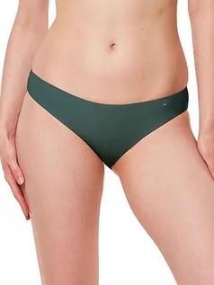 Spodnie damskie - Triumph Damskie spodnie do makijażu Essent Tai, Smoky Green, 38 - grafika 1