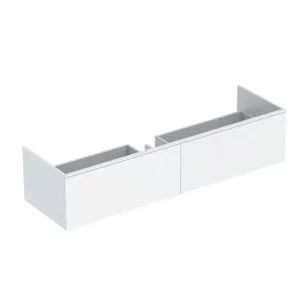 GEBERIT GEBERIT 500.347.00.1 Szafka Xeno2 pod umywalkę 140 cm 2 szuflady biały połysk - Szafki łazienkowe - miniaturka - grafika 1