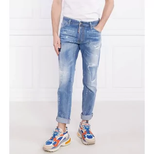 Spodnie męskie - Dsquared2 Jeansy Cool Guy | Tapered fit - grafika 1