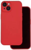 Etui i futerały do telefonów - Nakładka Silicon do Samsung Galaxy M16 5G czerwona - miniaturka - grafika 1