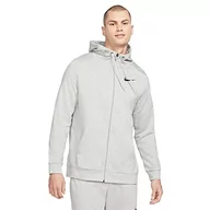 Kurtki męskie - Nike Męska kurtka Dry Fz Flc Dk Grey Heather/Black XL CZ6376-063 - miniaturka - grafika 1