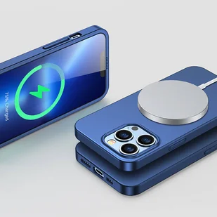 Joyroom 360 Full Case etui pokrowiec do iPhone 13 Pro obudowa na tył i przód + szkło hartowane niebieski (JR-BP935 blue) - Etui i futerały do telefonów - miniaturka - grafika 9