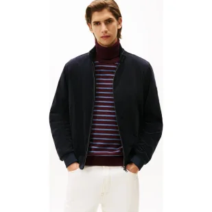 Tommy Hilfiger Sztruksowa kurtka HARRINGTON Regular Fit - Kurtki męskie - miniaturka - grafika 1