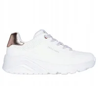 Buty trekkingowe dziecięce - Tenisówki Skechers Model Uno Lite-metallic Mo Kolor Biały - miniaturka - grafika 1