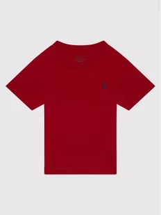 Ralph Lauren Polo T-Shirt 323832904038 Czerwony Regular Fit - Koszulki dla chłopców - miniaturka - grafika 1