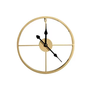 Zegar ścienny 26A złoty śr. 40 cm - Zegary - miniaturka - grafika 1
