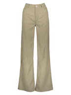 Spodnie damskie - TAIFUN Spodnie sztruksowe w kolorze beżowym - miniaturka - grafika 1