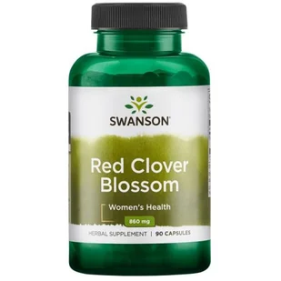 SWANSON Swanson - Czerwona koniczyna (Red Clover Blossom) - 430 mg - 90 kaps - Układ nerwowy - miniaturka - grafika 1