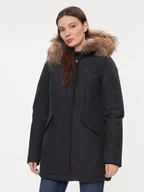 Kurtki damskie - Woolrich Kurtka puchowa Arctic Raccoon CFWWOU0538FRUT0001 Granatowy Regular Fit - miniaturka - grafika 1