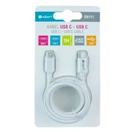 Kable USB - Przewód USB 2.0 typu C - C biały 1 m - miniaturka - grafika 1