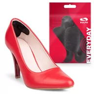 Akcesoria obuwnicze - Zapiętki do zbyt dużych butów samoprzylepne czarne - miniaturka - grafika 1