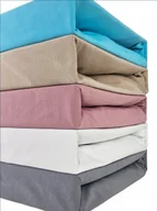 Prześcieradła - PRZEŚCIERADŁO Z GUMKĄ 180x220 Jersey PREMIUM GRUBE Bawełna 100% MIX KOLORY - miniaturka - grafika 1