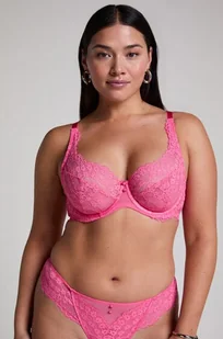 Hunkemöller Biustonosz nieusztywniany z fiszbinami Daisy Różowy - Biustonosze - miniaturka - grafika 1