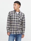 Koszule męskie - Blend Koszula 20715808 Beżowy Regular Fit - miniaturka - grafika 1