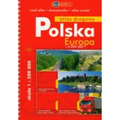 Atlasy i mapy - Polska. Atlas 1:500000 + Europa - Praca zbiorowa - miniaturka - grafika 1