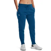 Spodnie damskie - Spodnie dresowe damskie Under Armour Rival Fleece Jogger - miniaturka - grafika 1