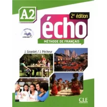 CLE International Echo A2 2ed Podręcznik + DVD - Girardet J., Pecheur J.