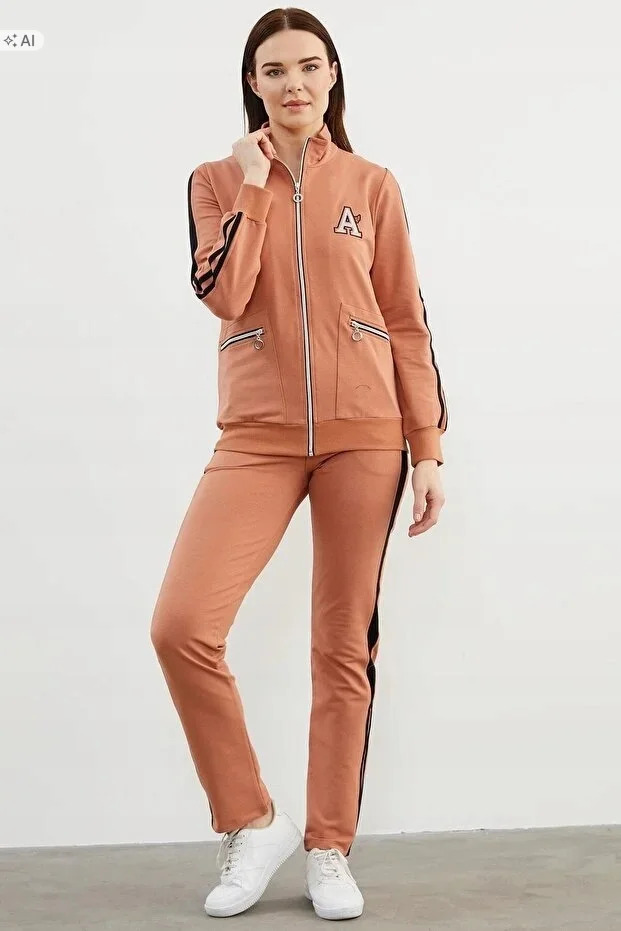 MOKKA DRES KOMPLET SPORTOWY Z LAMÓWKAMI I ZAMKAMI M 5IA