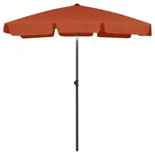 Parasole ogrodowe - VidaXL Parasol plażowy, terakota, 180x120 cm 314724 VidaXL - miniaturka - grafika 1