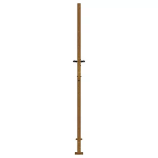 Furtka ogrodowa, 105x205 cm, stal kortenowska, motyw trawy Lumarko! - Ogrodzenia Furtka ogrodowa, 105x205 cm, stal kortenowska, motyw trawy Lumarko! - Ogrodzenia - miniaturka - grafika 4